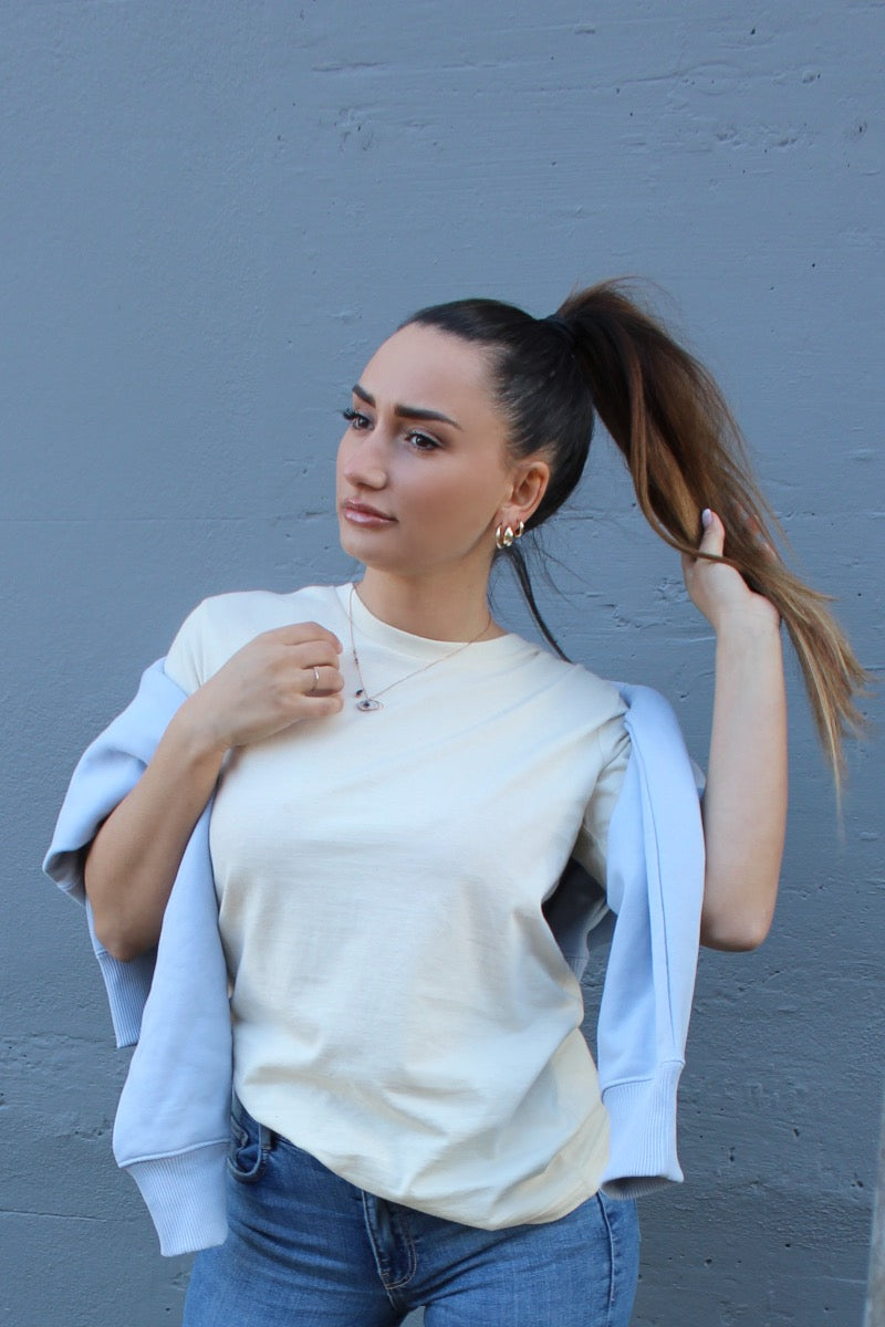 Unisex T-Shirt in Cream