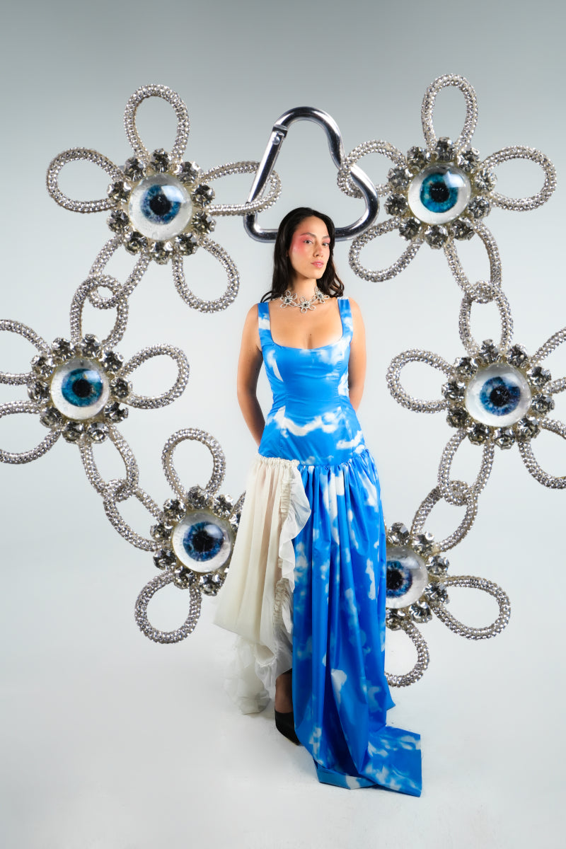 The Silver Flower Necklace