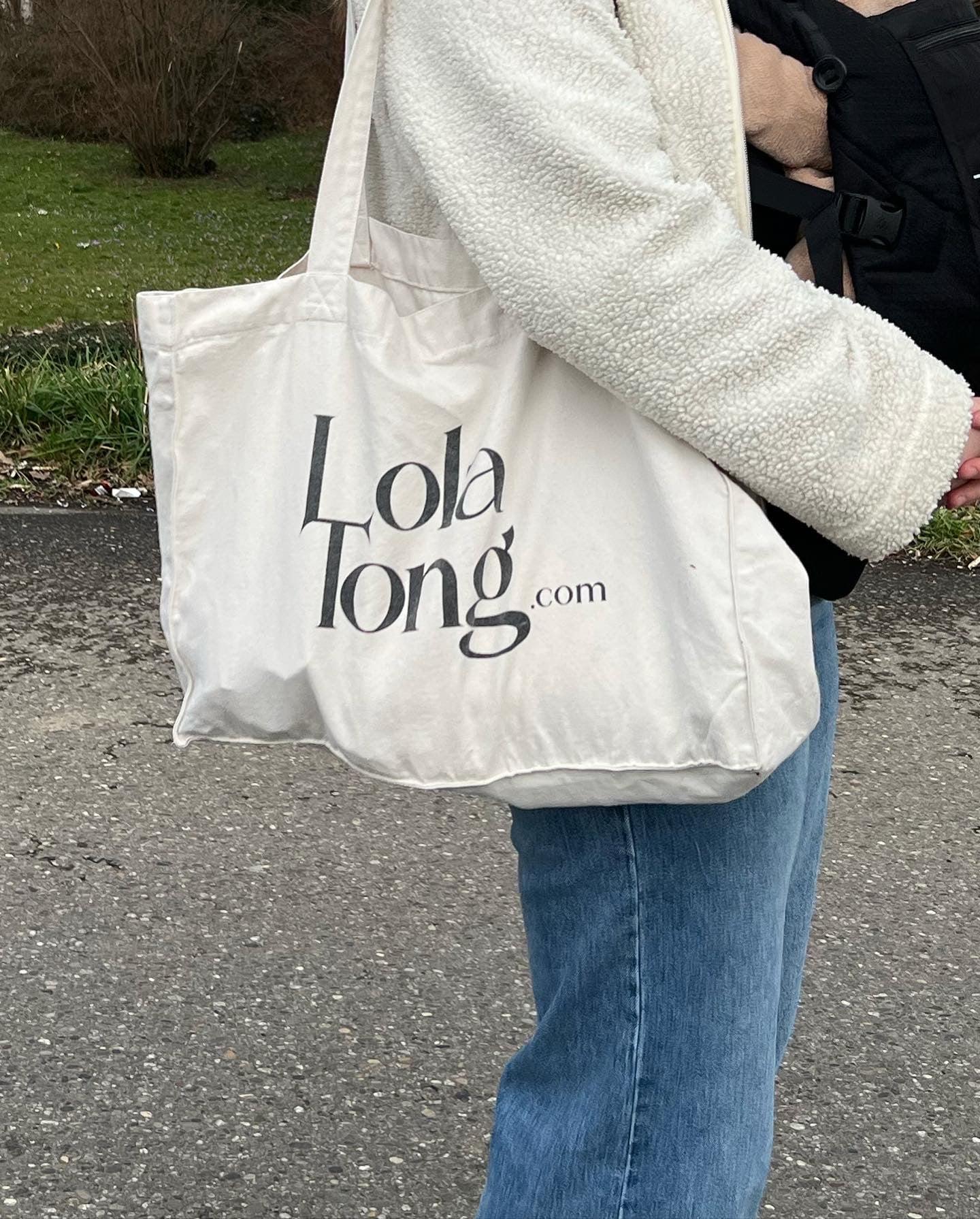 Originals Tote Bag in Cream - Lola Tong
